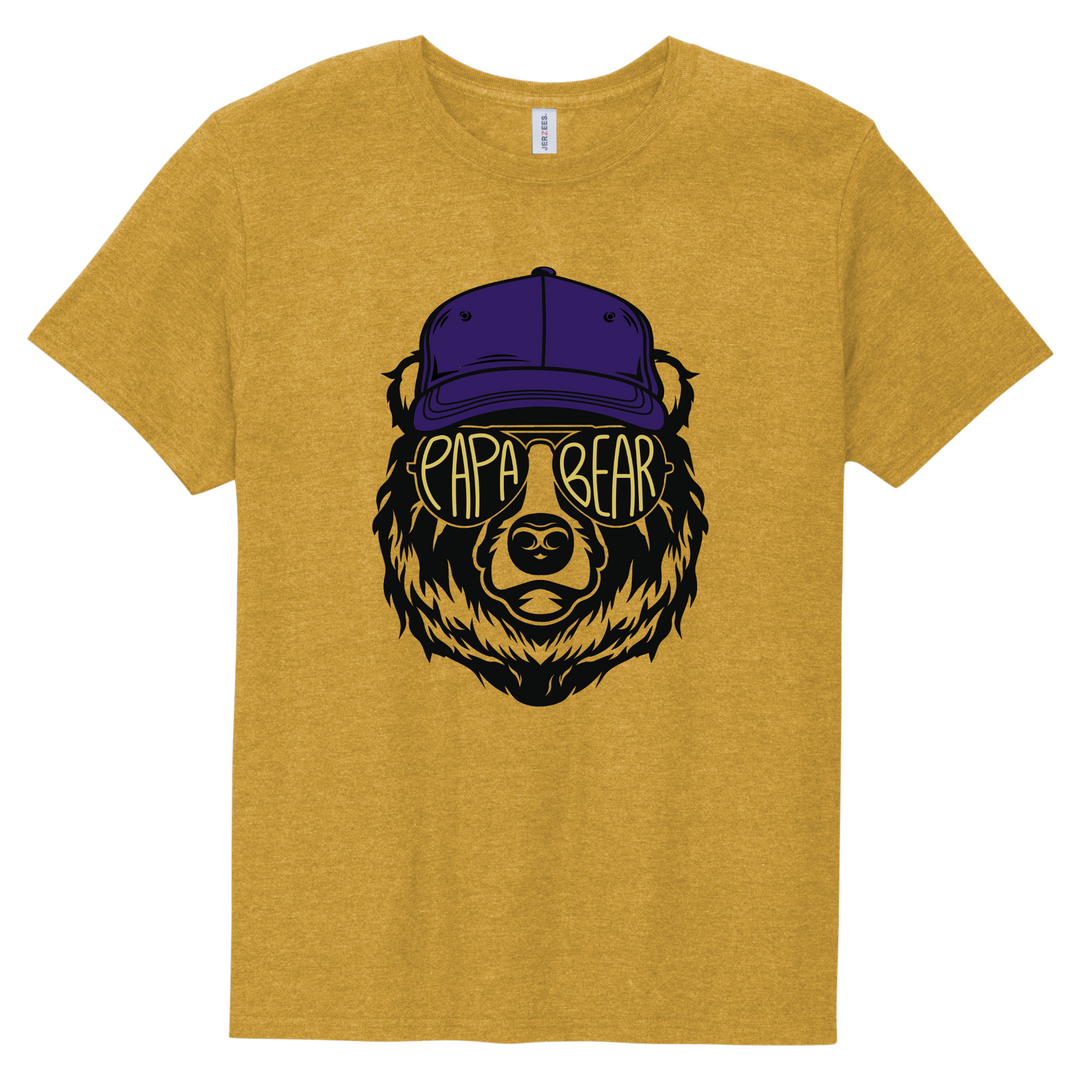 T-SHIRT : PAPA BEAR IN SUNGLASSES