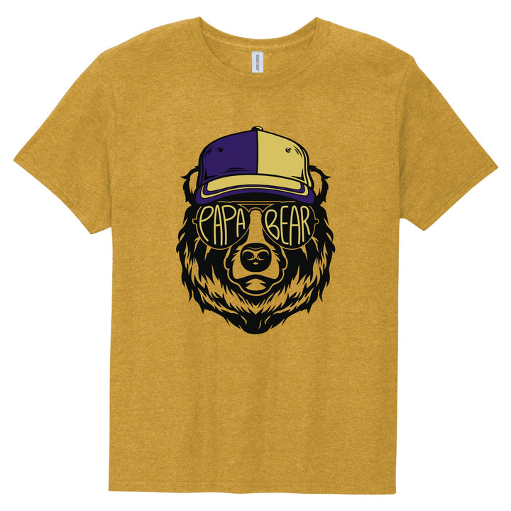 T-SHIRT : PAPA BEAR IN SUNGLASSES