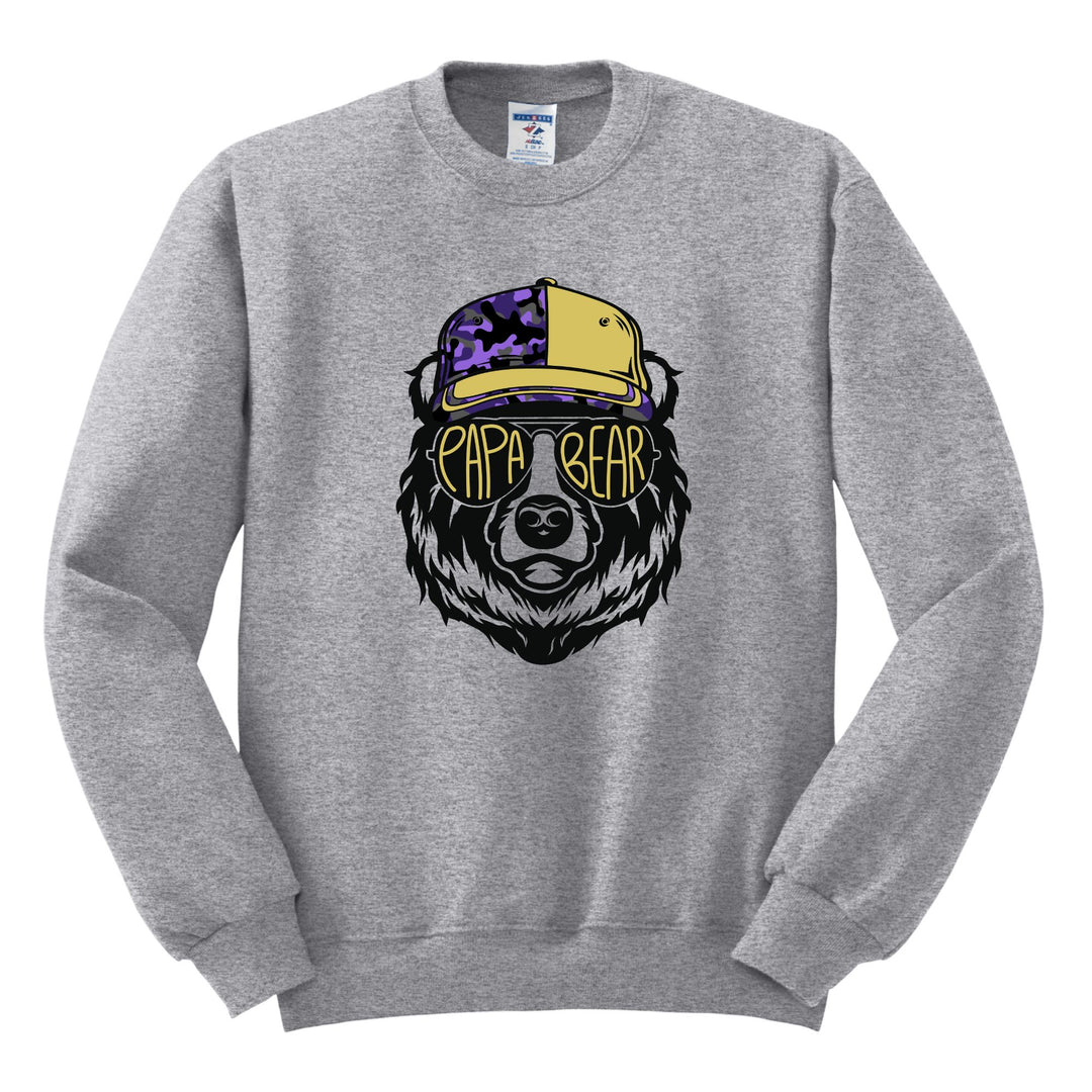 CREWNECK : PAPA BEAR IN SUNGLASSES