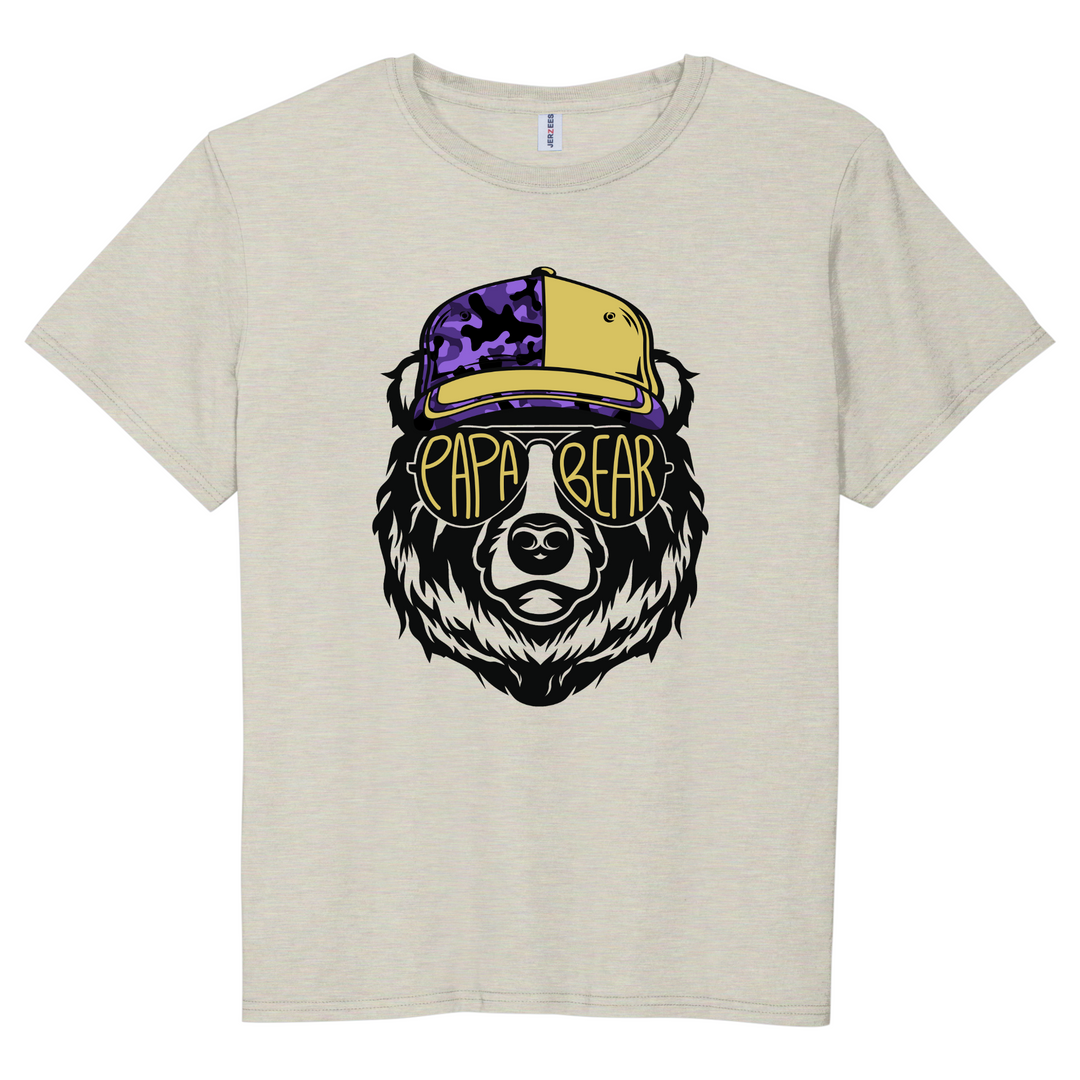 T-SHIRT : PAPA BEAR IN SUNGLASSES