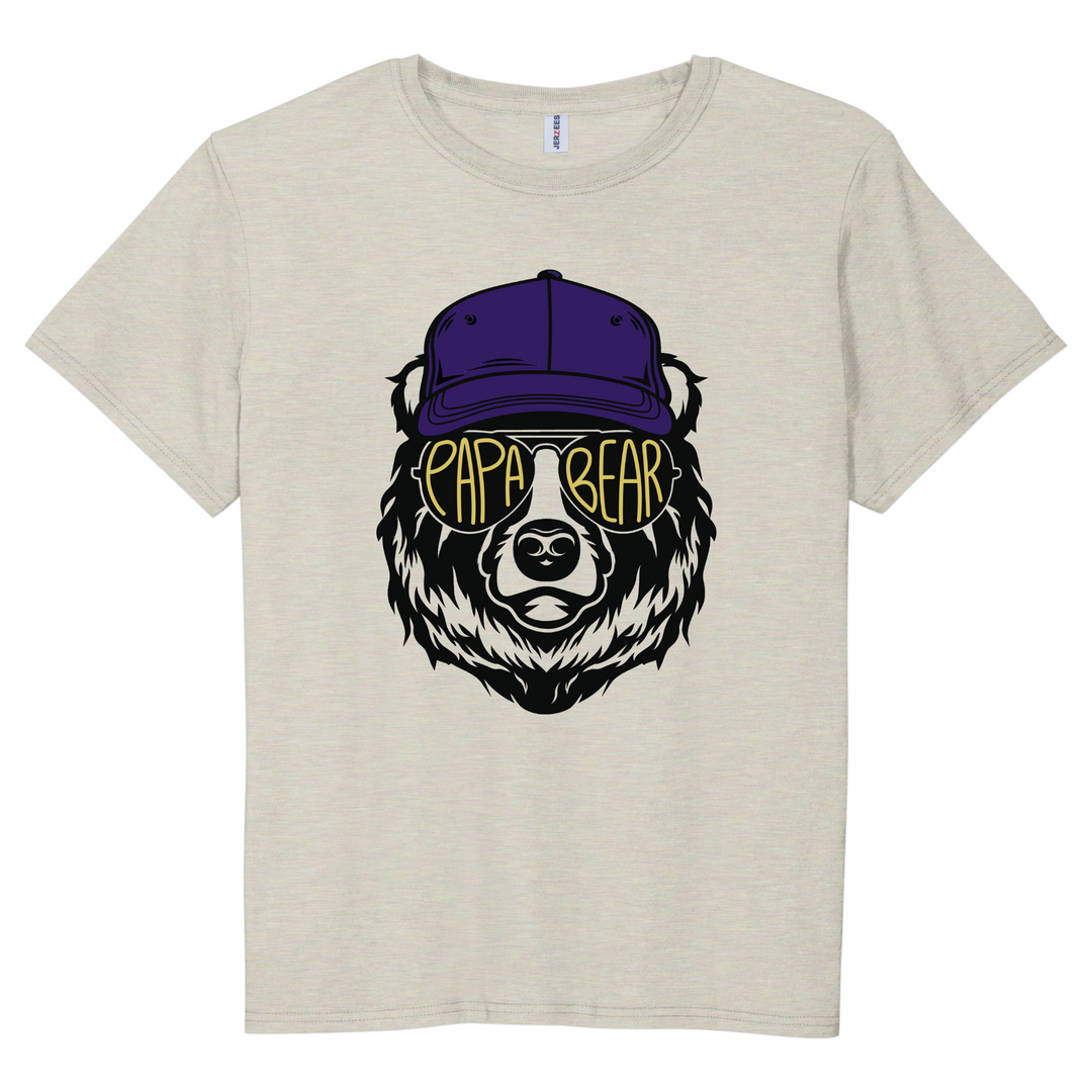 T-SHIRT : PAPA BEAR IN SUNGLASSES