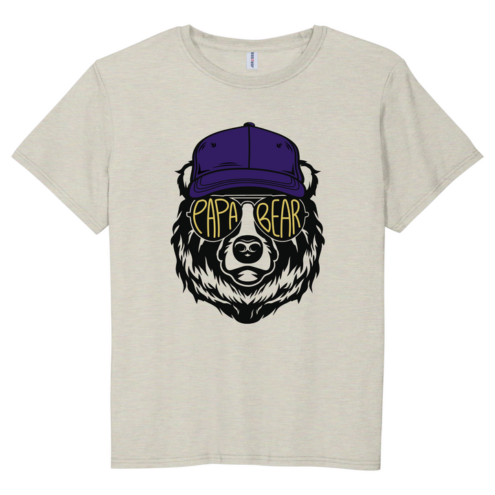 T-SHIRT : PAPA BEAR IN SUNGLASSES