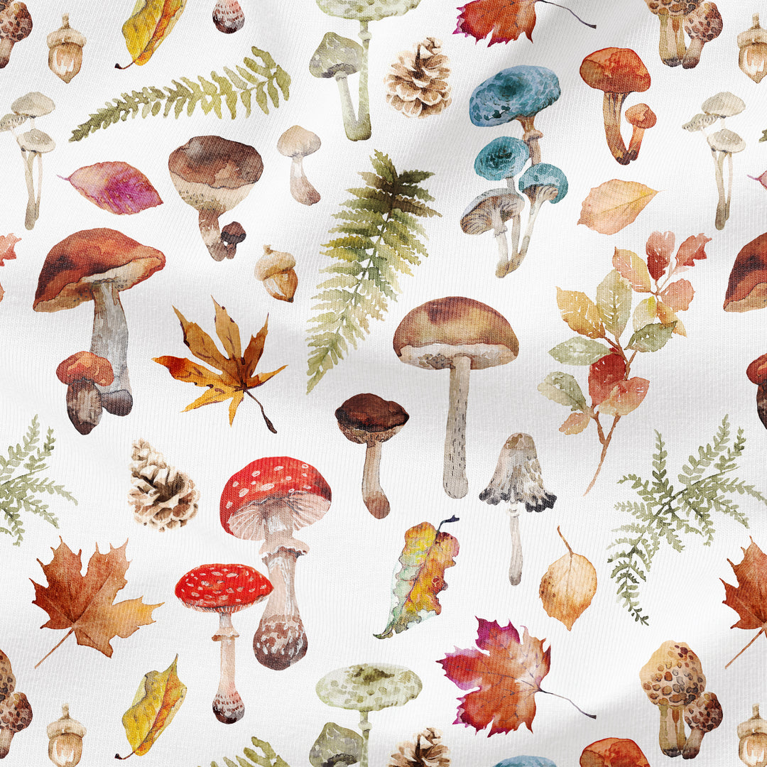 FALL MUSHROOMS & LEAVE