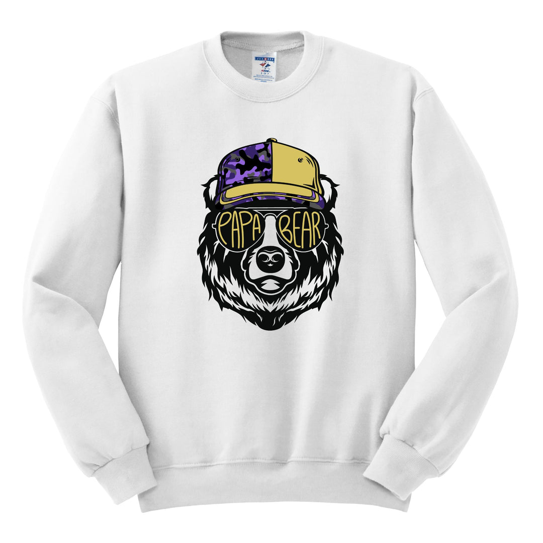 CREWNECK : PAPA BEAR IN SUNGLASSES