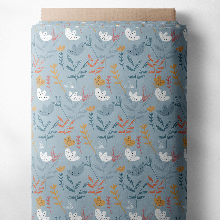 SPRING FLORAL (LIGHT BLUE)